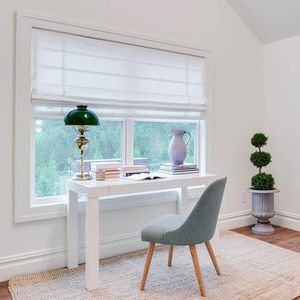 Signature Light Filtering Romans in White Canvas | Featured on FOX's HOME FREE