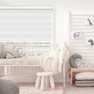 Premium Flat Rollers in Ivory | SelectBlinds.com