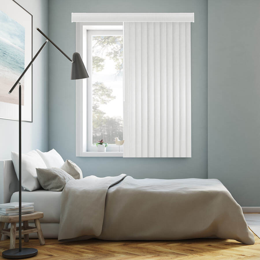 Select Series Faux Wood Vertical Blinds