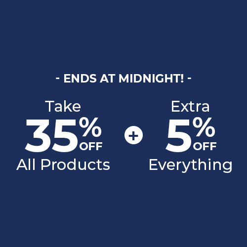 Take 35% Off + Extra 5% Off