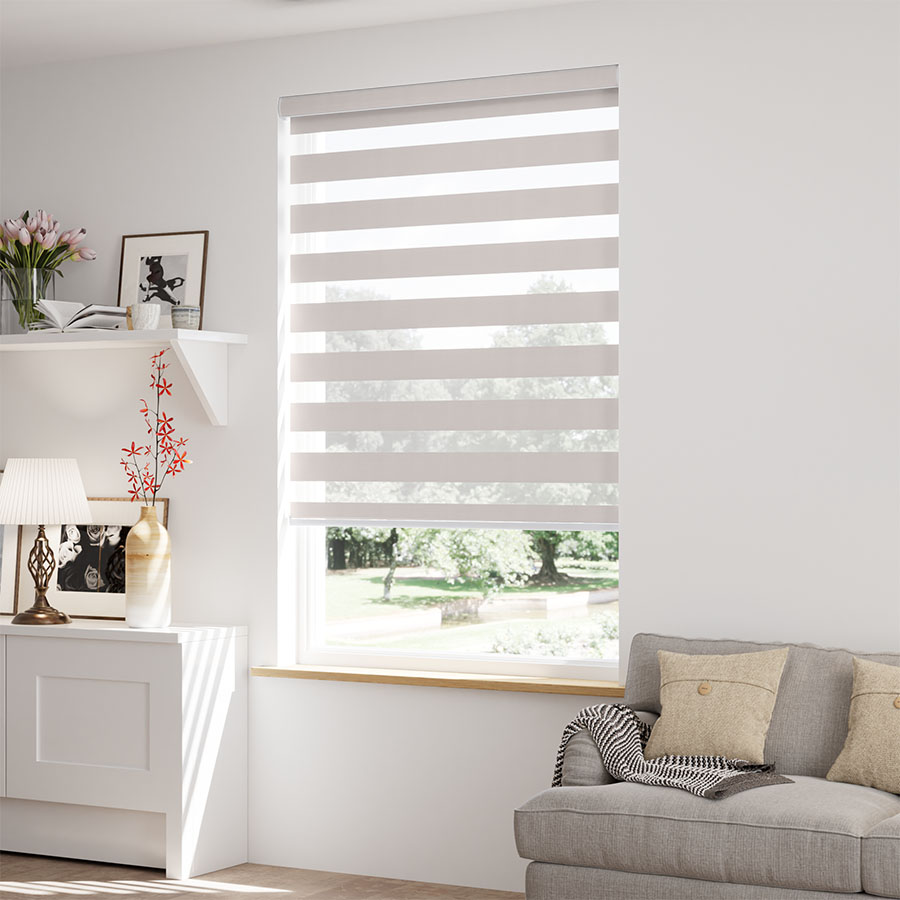 Designer Series - Room Darkening 'Zebra' Shades | SelectBlinds.com