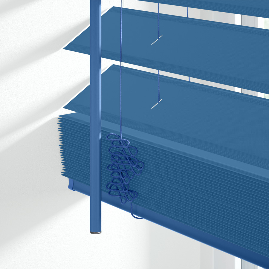 Fabric Cloth Window Blinds 2 1/2" Serene Room Darkening Fabric