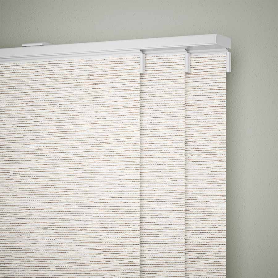 Elite Series - Light Filtering Sliding Panel Track Blinds ...