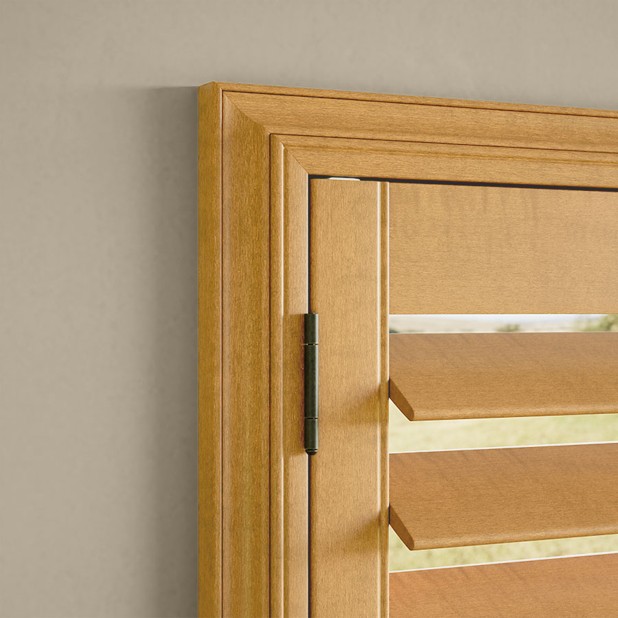 Luxe Modern Stained Window Shutters