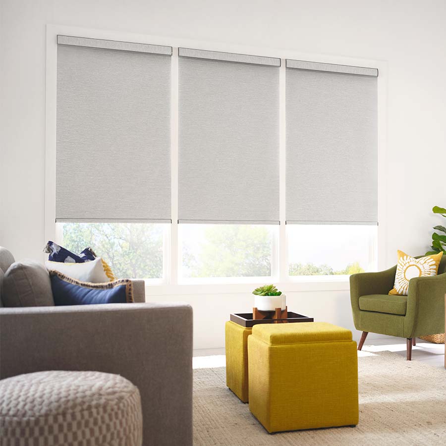 LEVOLOR Room Darkening Fabric Roller Shades | SelectBlinds