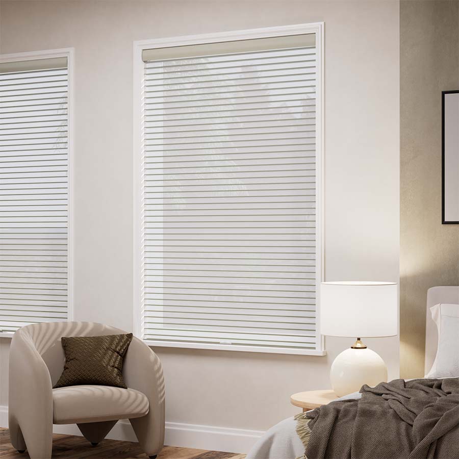 2 inch Modern Room Darkening Sheer Shades | SelectBlinds