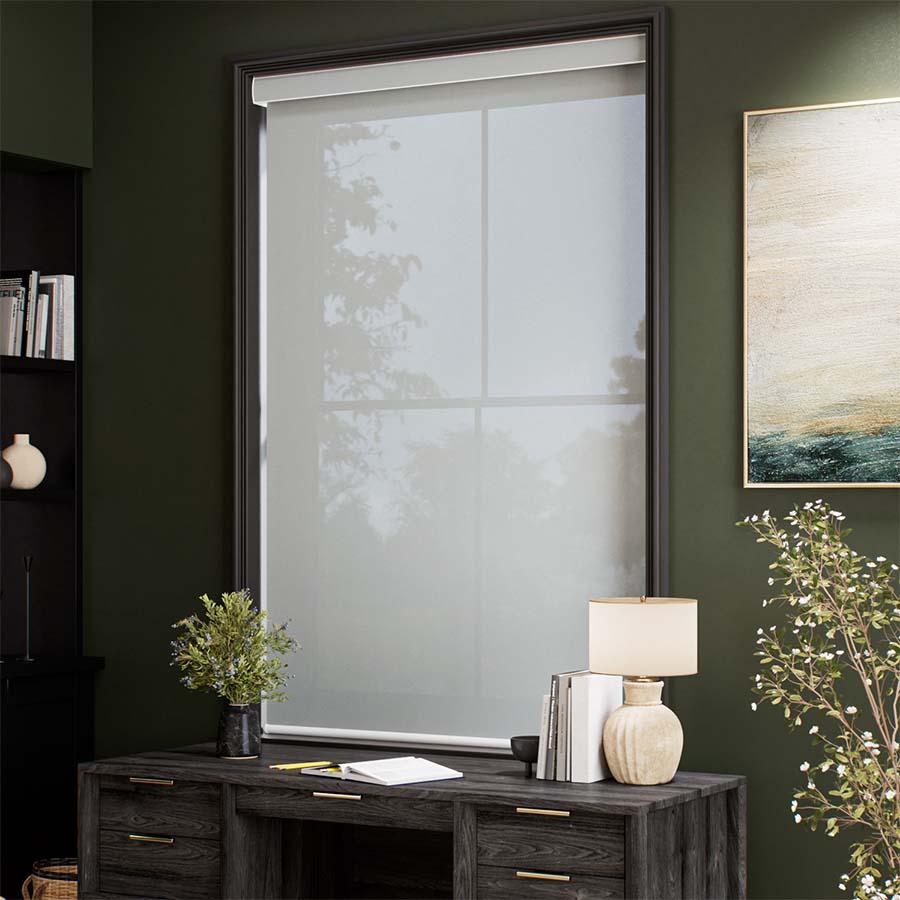 View of Modern Luxury Solar Shades for Windows | SelectBlinds.com