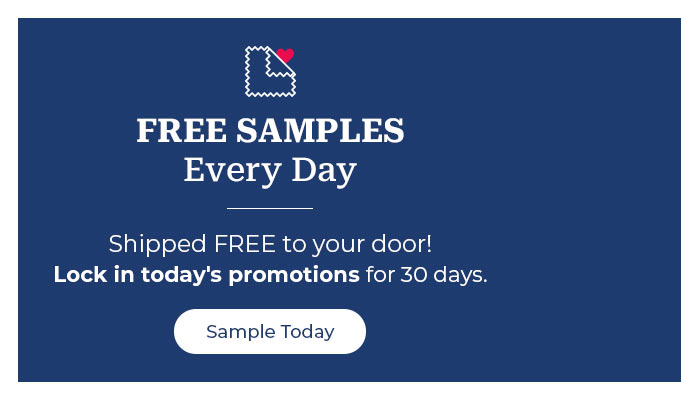 Free Samples Every Day
