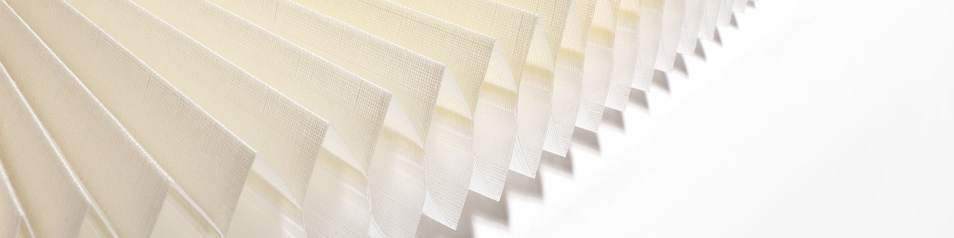 Soft, easy care cellular shade fabric beautifully filters light.