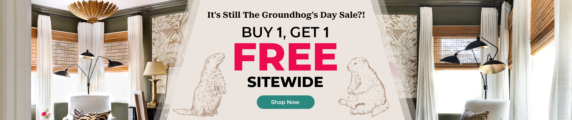 Groundhog's Day Sale!