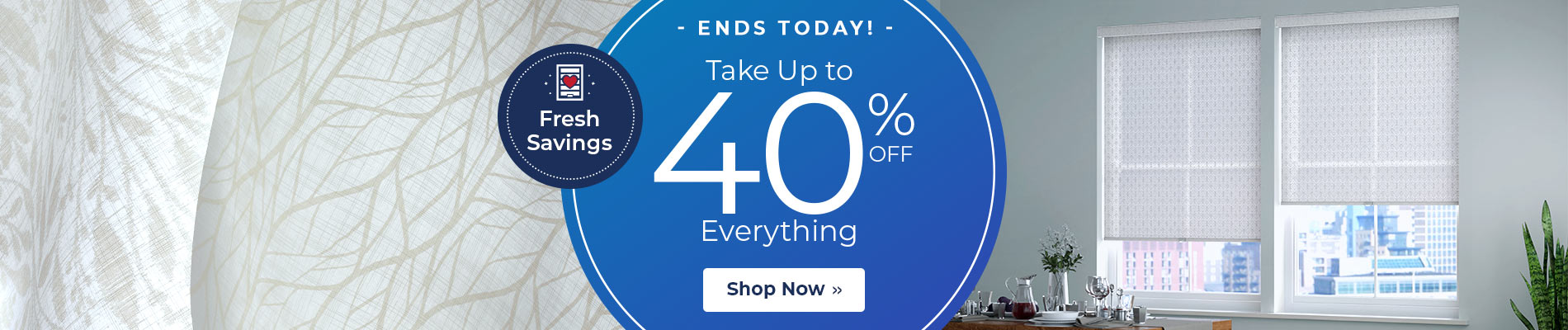 Take Up To 40% Off Everything!