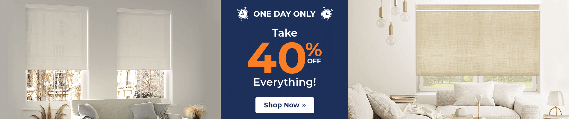 Take 40% Off Everything!