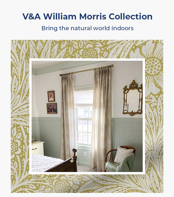 Bring the Natural World Indoors with the V&A William Morris Collection