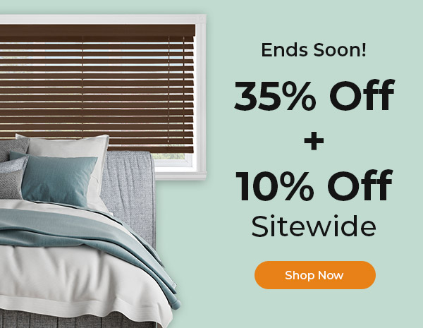 35% + 10% Off Sitewide