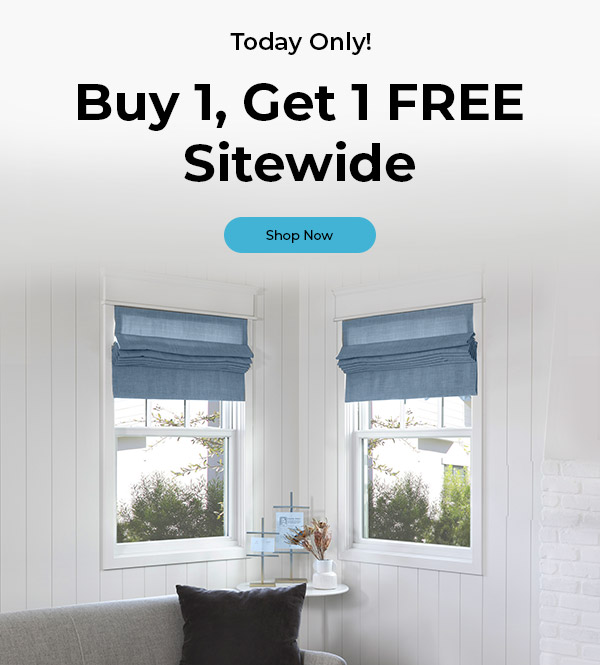 Today Only! Buy 1, Get 1 FREE Sitewide