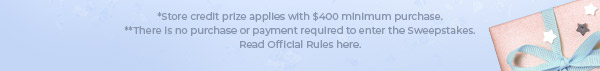 Birthday Sweepstakes Official Rules