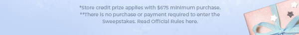 Birthday Sweepstakes Official Rules