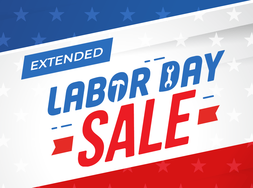 Happy Labor Day! 50% + 5% Off