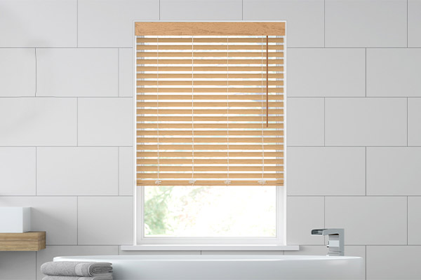 TODAY ONLY! Take 50% Off* Faux Wood Blinds