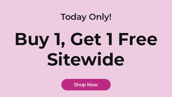 Today Only: Buy 1, Get 1 Free Sitewide
