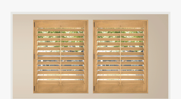Add'l 10% Off Stained Basswood Shutters