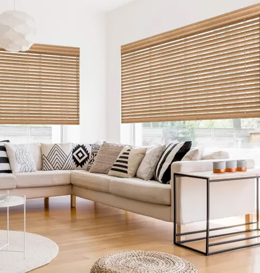 Image of wood blinds