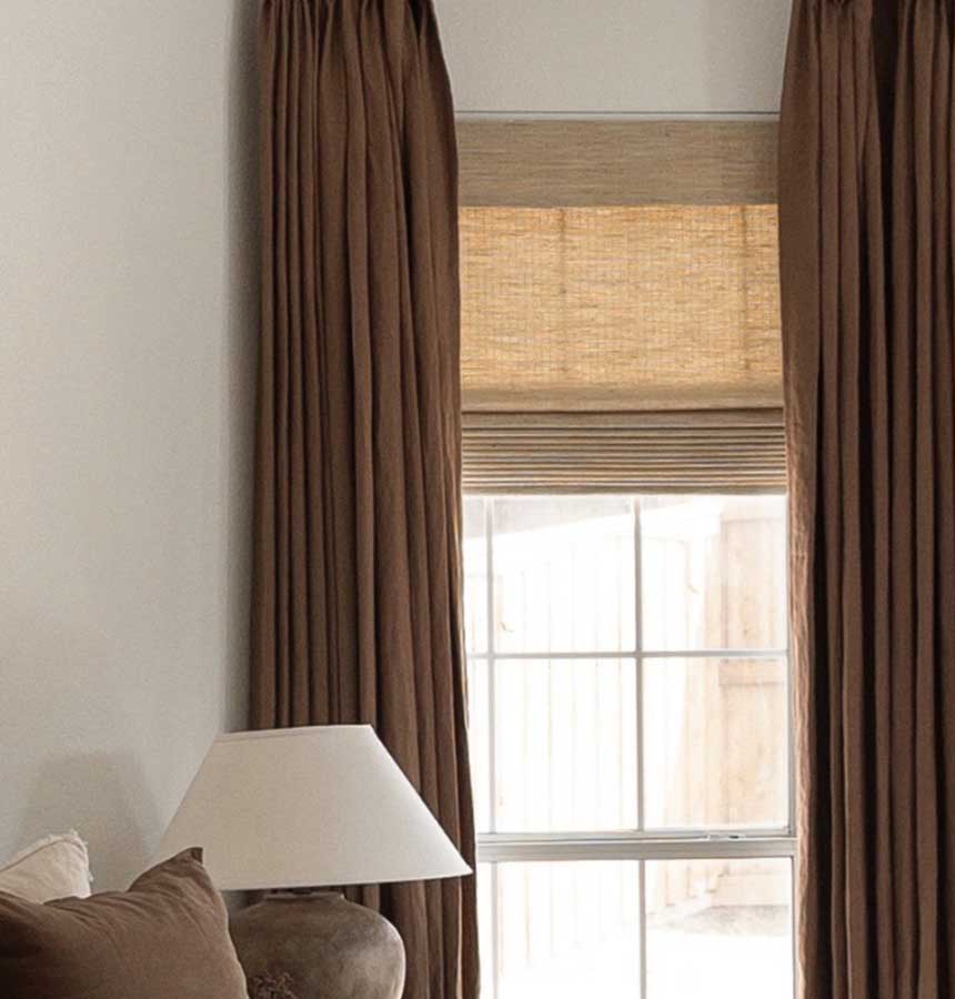 Image of person measuring a window