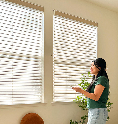 Image of wood blinds