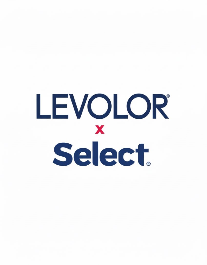 levolor x select logo