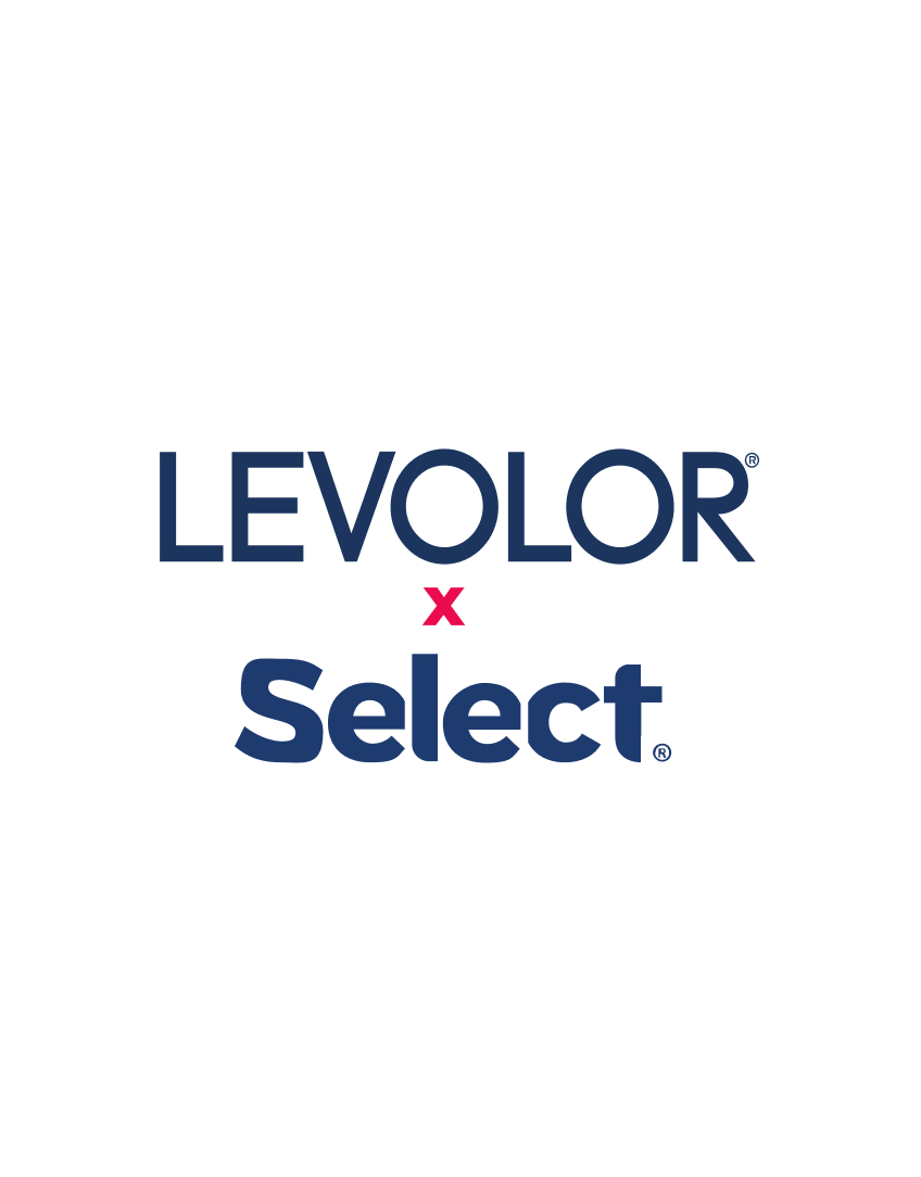 levolor x select logo