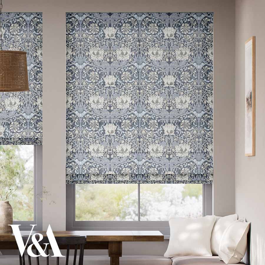 William Morris Roman Shades