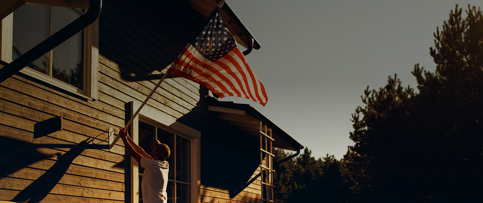 Hero image of colored blinds