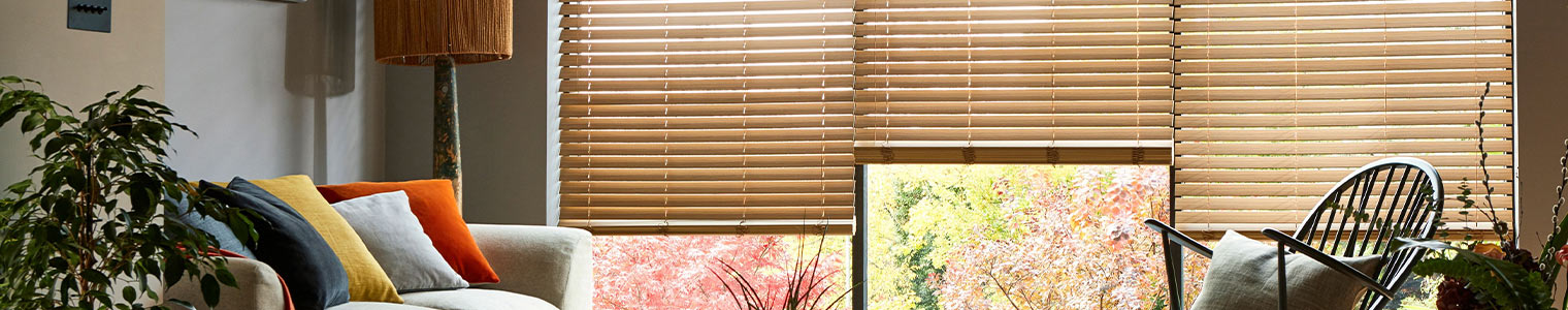 Hero image of window shades and blinds