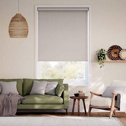 Image of Media Room with Blackout Blinds