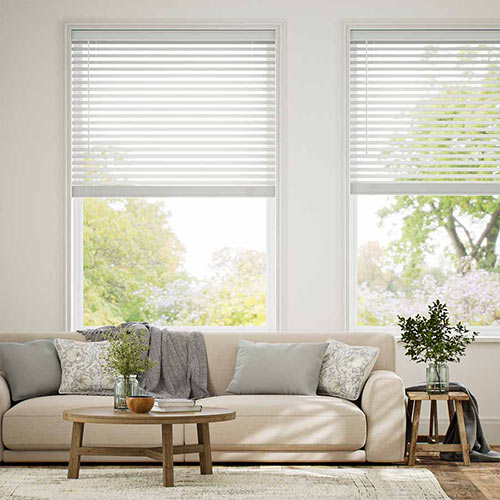 Photo of Faux Wood Blinds