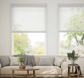 Photo of Faux Wood Blinds