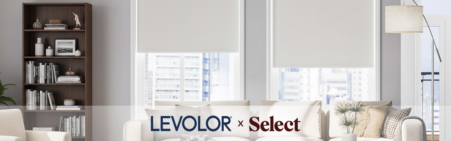 Hero image of window shades and blinds