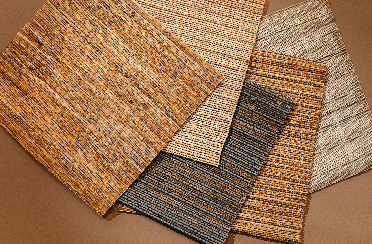 Image of Elevated Coastal Woven Wood Shades