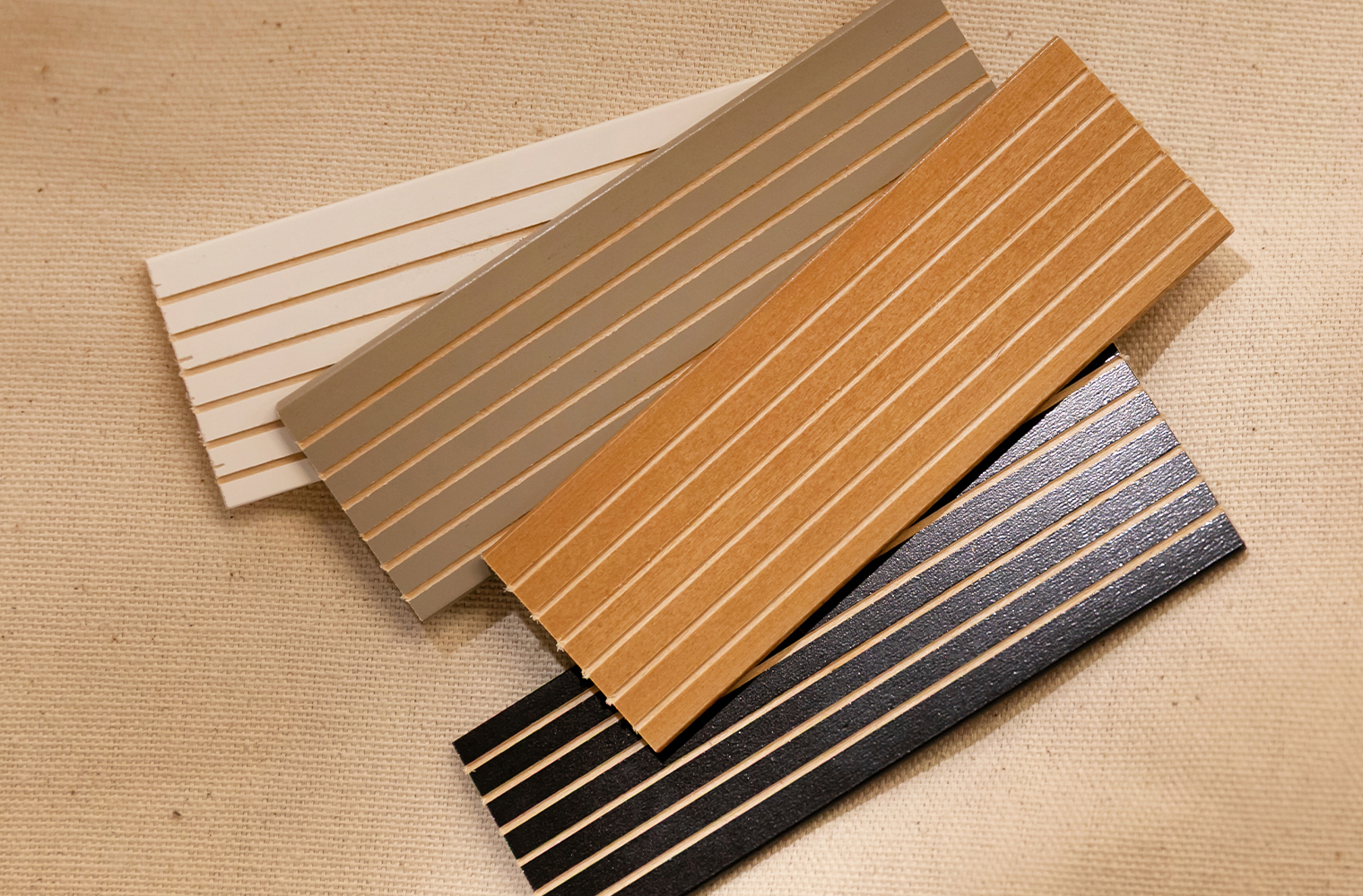 Image of 2 inch Luxury Fluted Wood Blinds