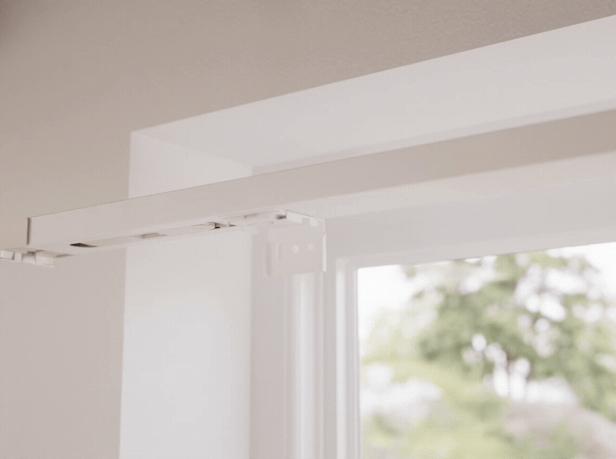 Click to fit no drill blinds