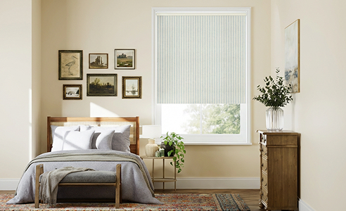 Image of smart remote and blinds