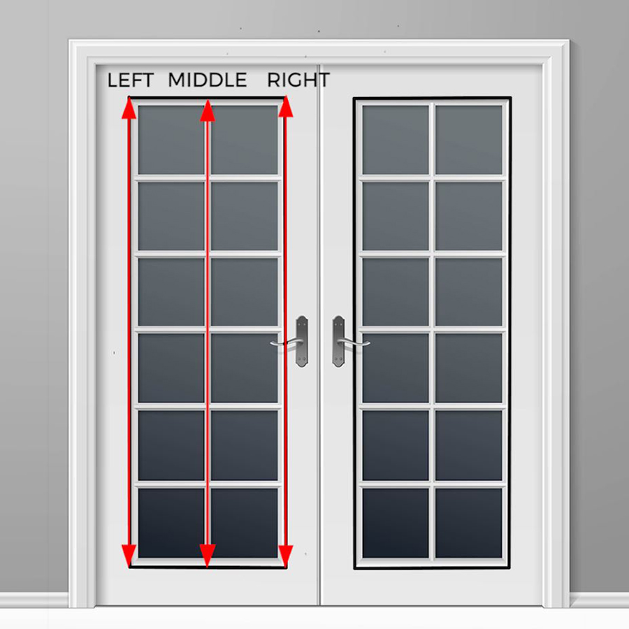 How to Measure Doors for Window Treatments