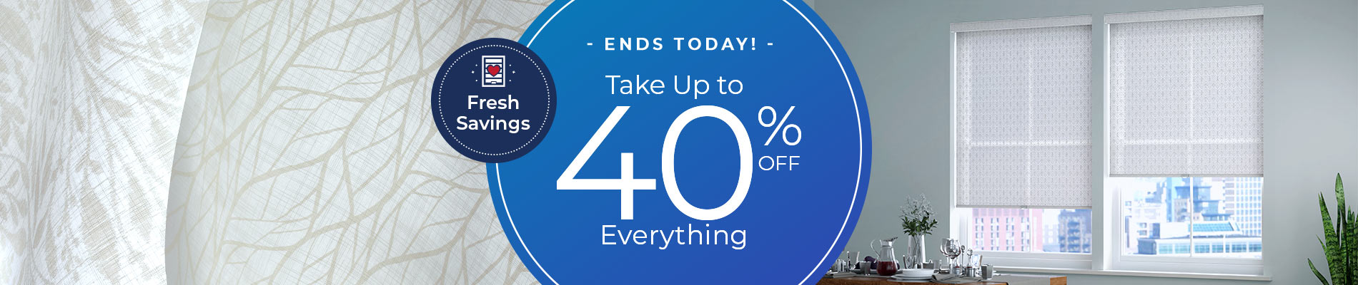Take Up To 40% Off Everything