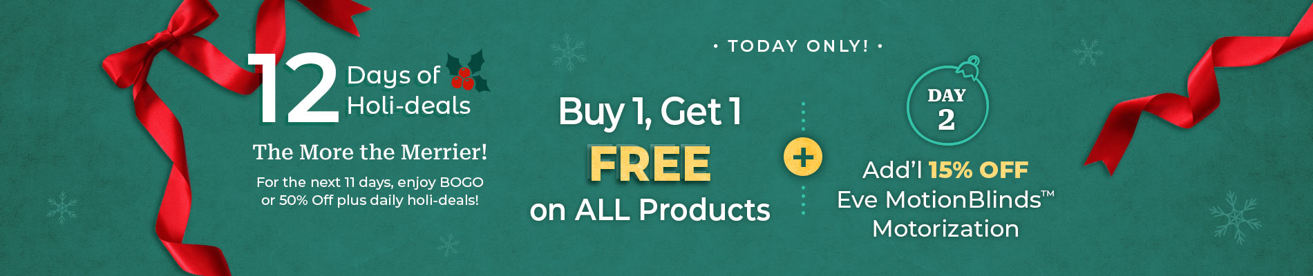 Buy 1, Get 1 FREE on All Products